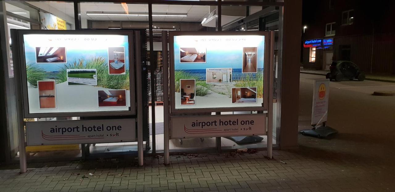 Airport Hotel One Aparthotel Sylt Exterior foto